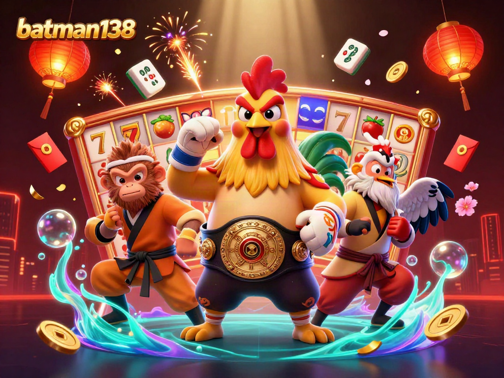 Menangkan permainan slot di batman138 dengan simbol keberuntungan dan elemen menarik lainnya.