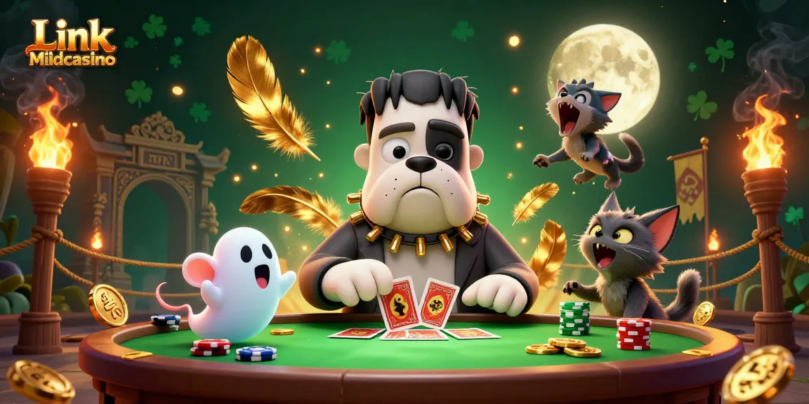 Experience the thrill of winning with Link Mildcasino at a vibrant casino table.