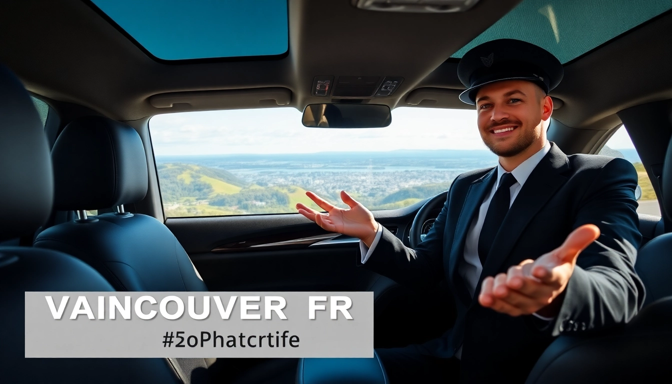 Experience seamless car service from Vancouver to Seattle with a professional chauffeur in a luxury vehicle.