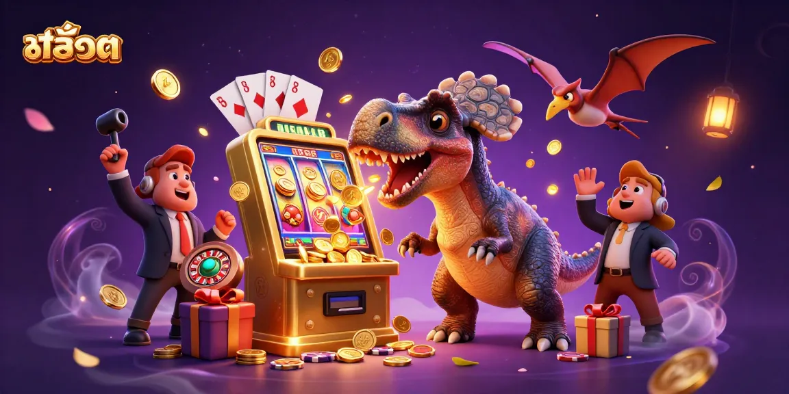 Spin the สล็อต jackpot as dinosaurs bring excitement to the casino experience!