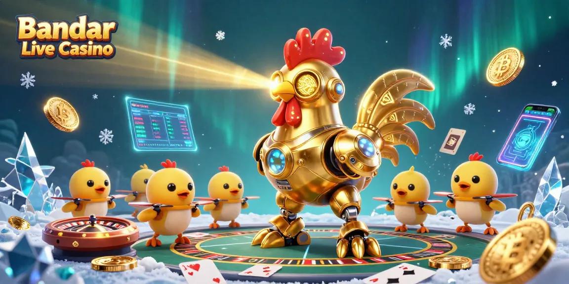 Experience the thrill of Bandar Live Casino with vibrant games and energetic interactions.