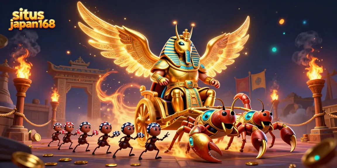 Experience exciting gaming at situs japan168 with vibrant 3D casino graphics and dynamic elements.
