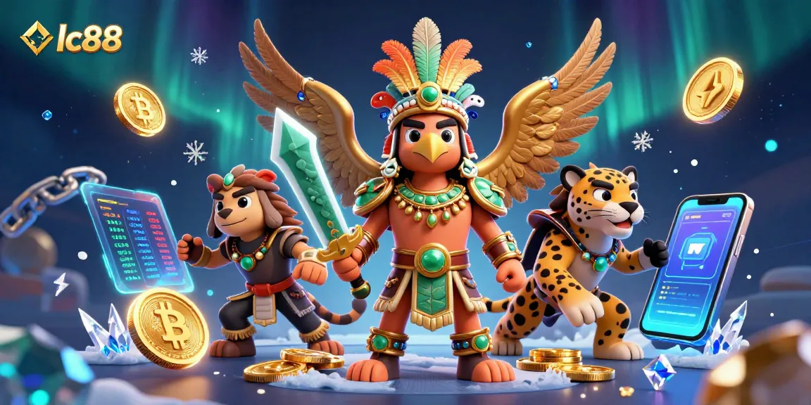Join the excitement at lc88, where Aztec warriors forge their path to fortune with vivid game elements.