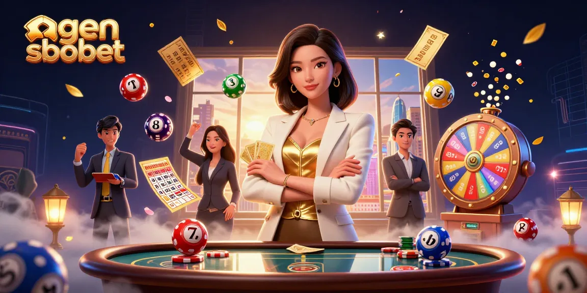Engage with agen sbobet and experience the excitement of a vibrant online casino scene filled with colorful lottery elements.