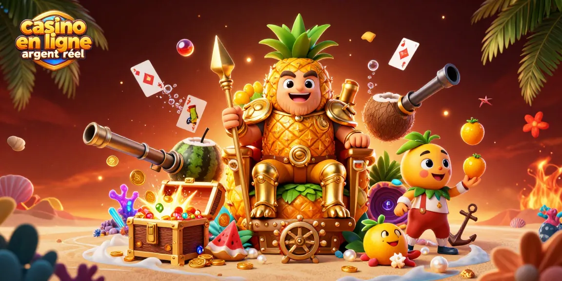 Jouez au casino en ligne argent réel avec des graphismes captivants et des personnages cartoon animés.