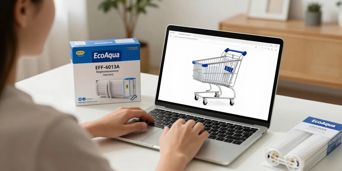 EcoAqua EFF-6013A Replacement Filter for secure online shopping and best deals.