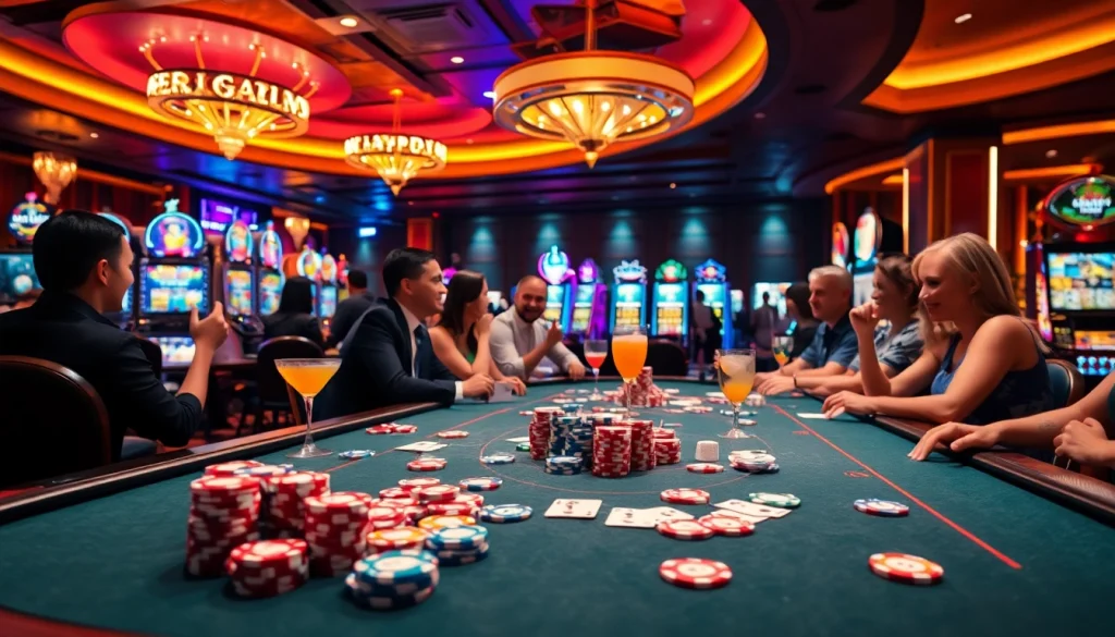 Engage with the as38 promo bonus while enjoying a vibrant casino game table atmosphere.