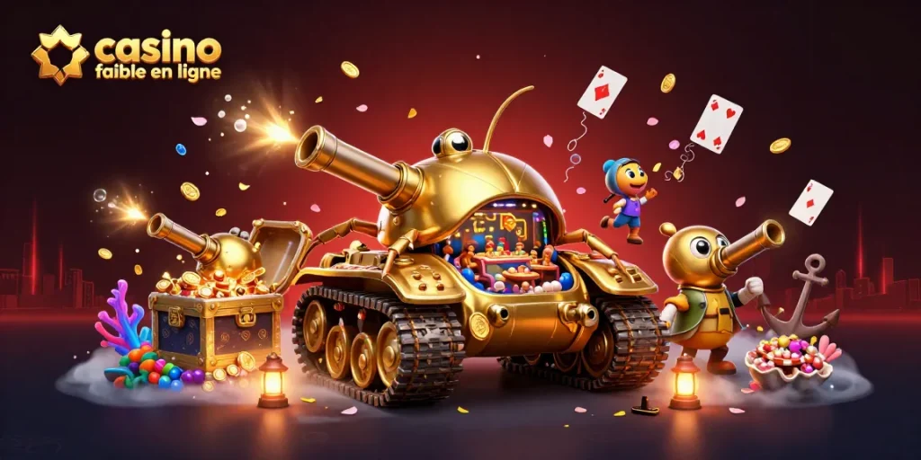 Jouez au casino fiable en ligne avec des thèmes vibrants et des éléments d'animations captivants.