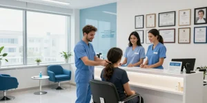 Hair transplant Turkey: Consultation at a trusted healthcare clinic.