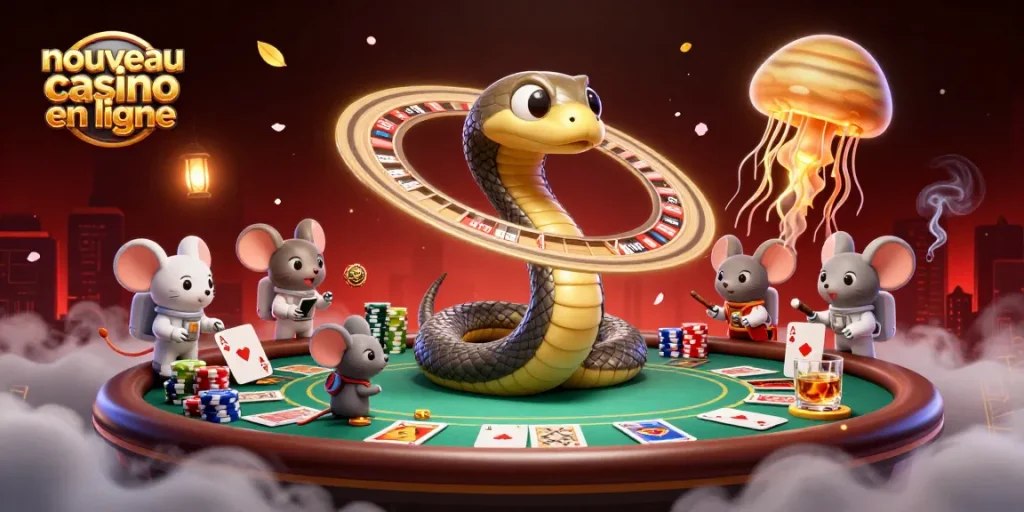 Découvrez le nouveau casino en ligne et pariez avec des astronautes sur les anneaux de Saturne.